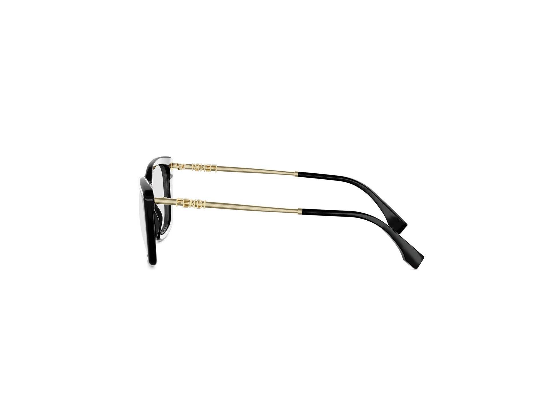 Rectangular Combination Eyeglasses
