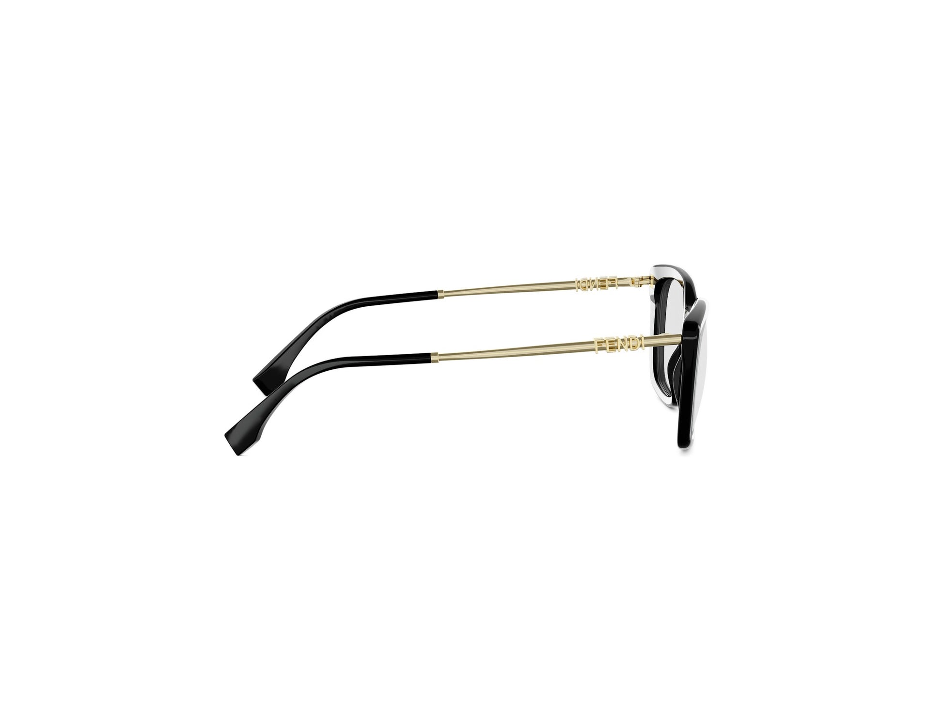 Rectangular Combination Eyeglasses