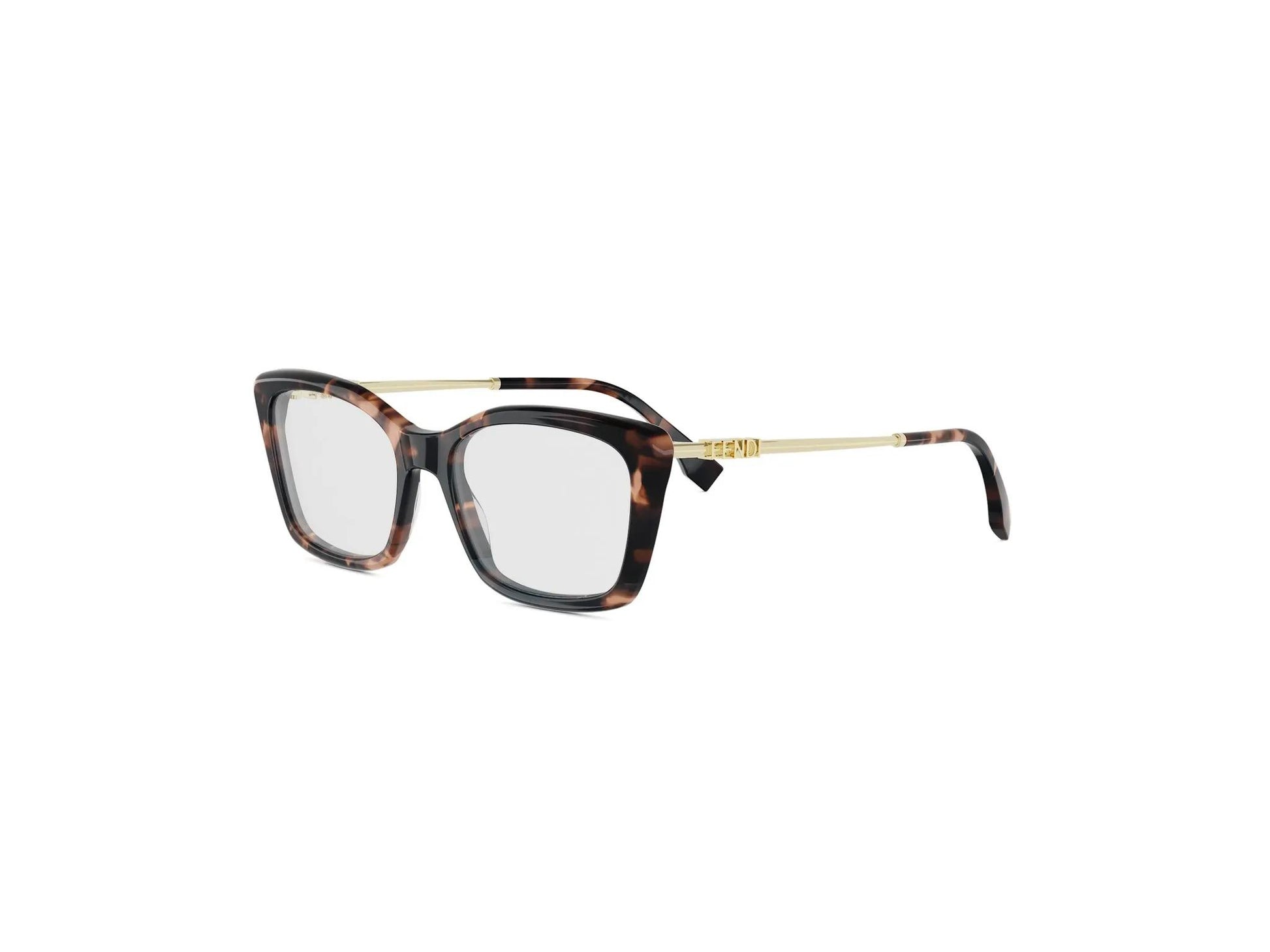 Rectangular Combination Eyeglasses