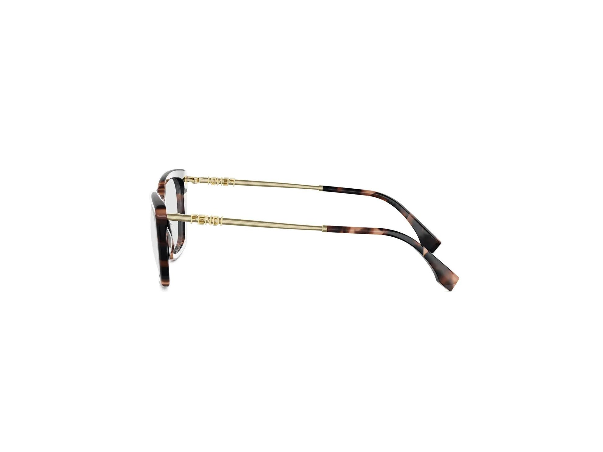Rectangular Combination Eyeglasses