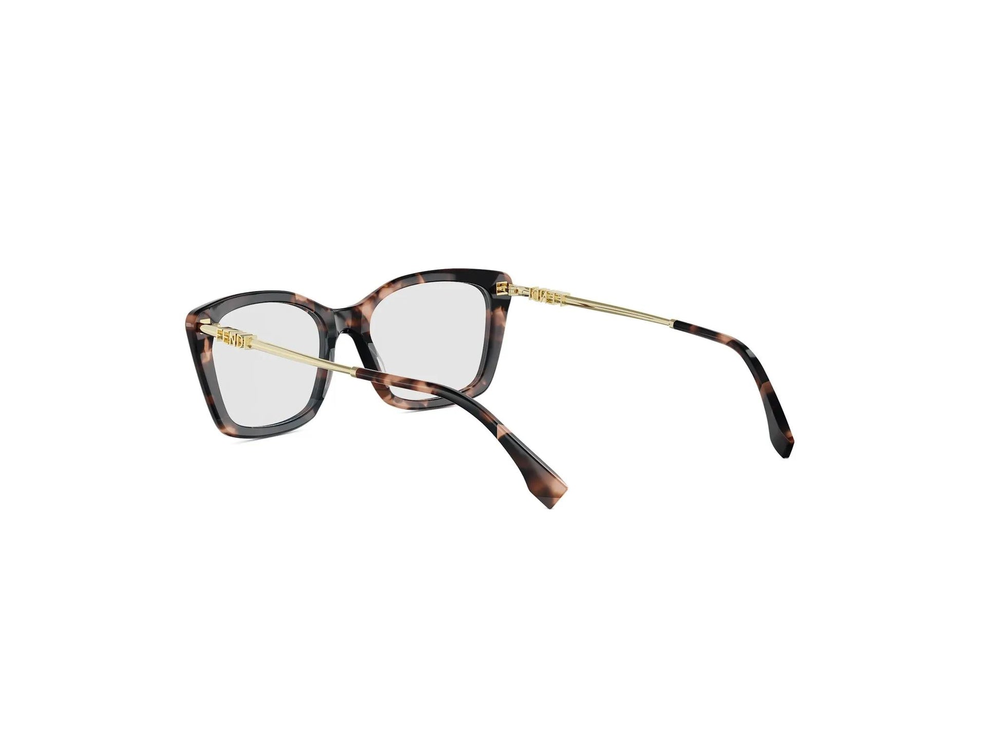 Rectangular Combination Eyeglasses