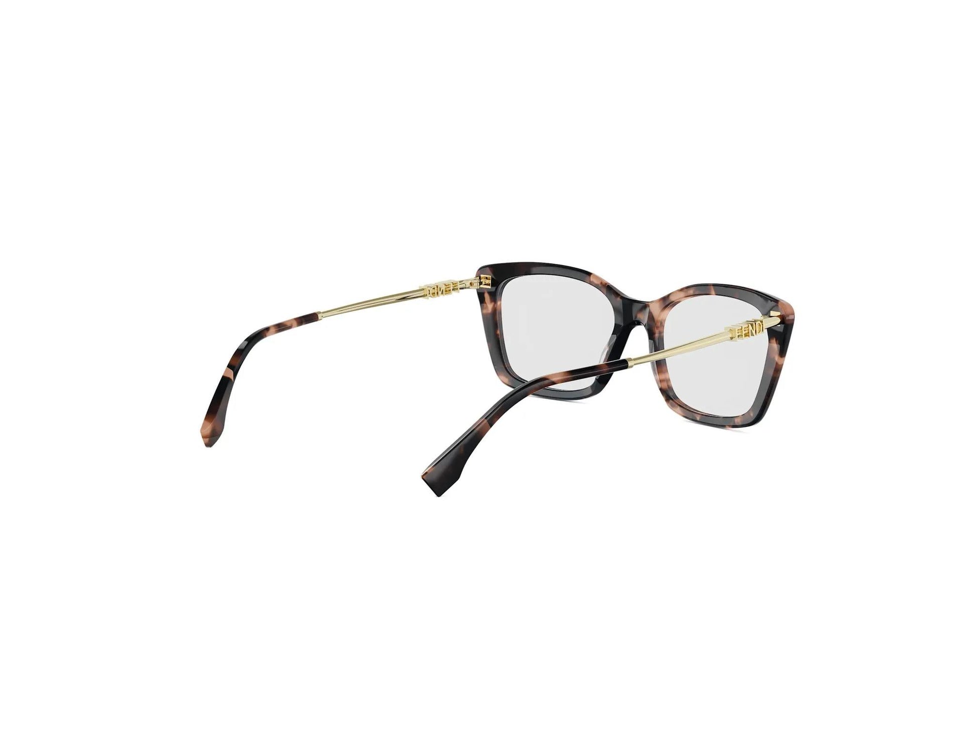 Rectangular Combination Eyeglasses