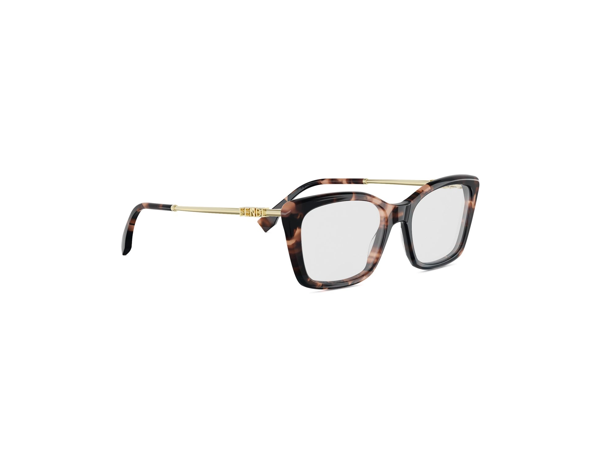 Rectangular Combination Eyeglasses