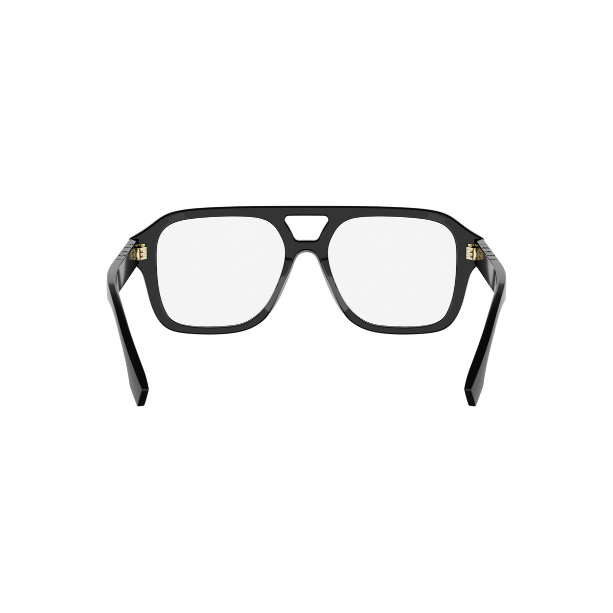 Black Pilot Acetate Eyeglasses