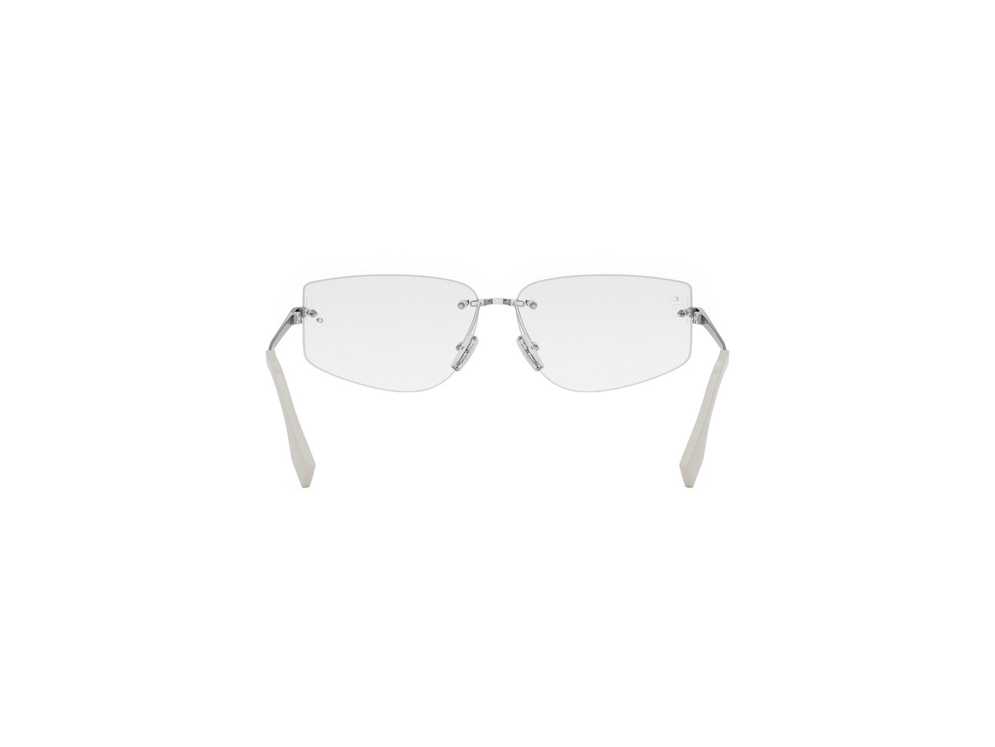 Rimless Geometric Eyeglasses