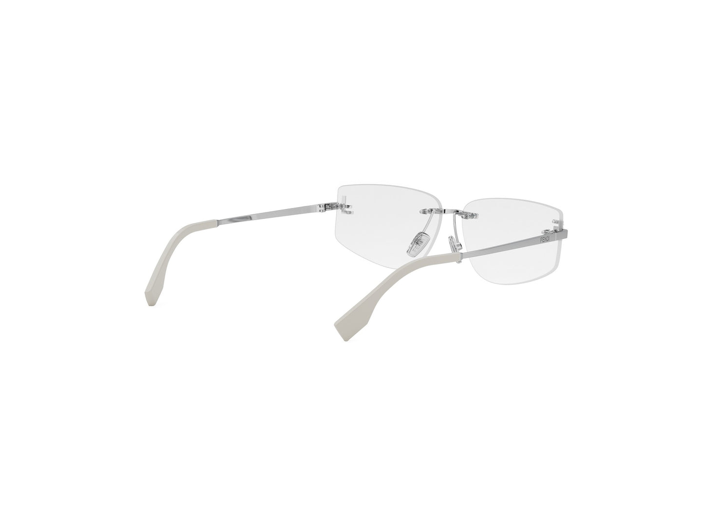 Rimless Geometric Eyeglasses