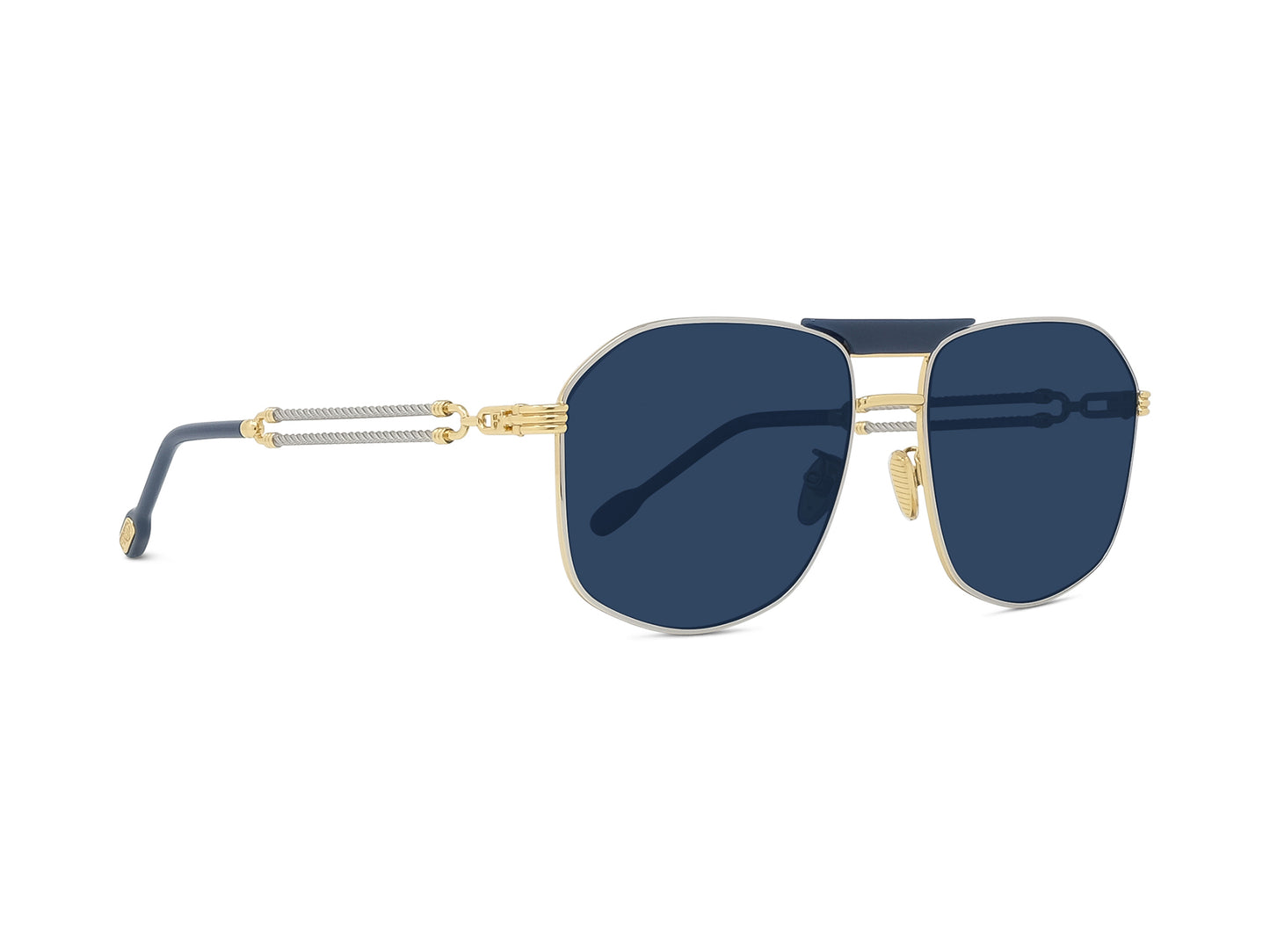 Gold Aviator Sunglasses