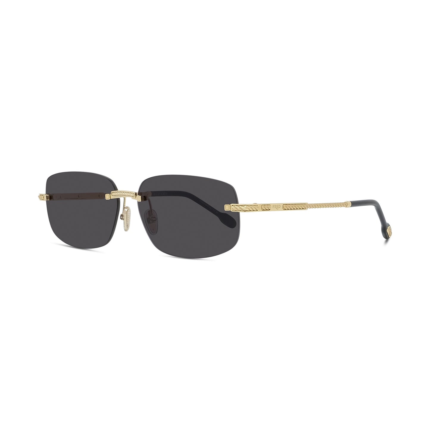 Gold Geometric Sunglasses