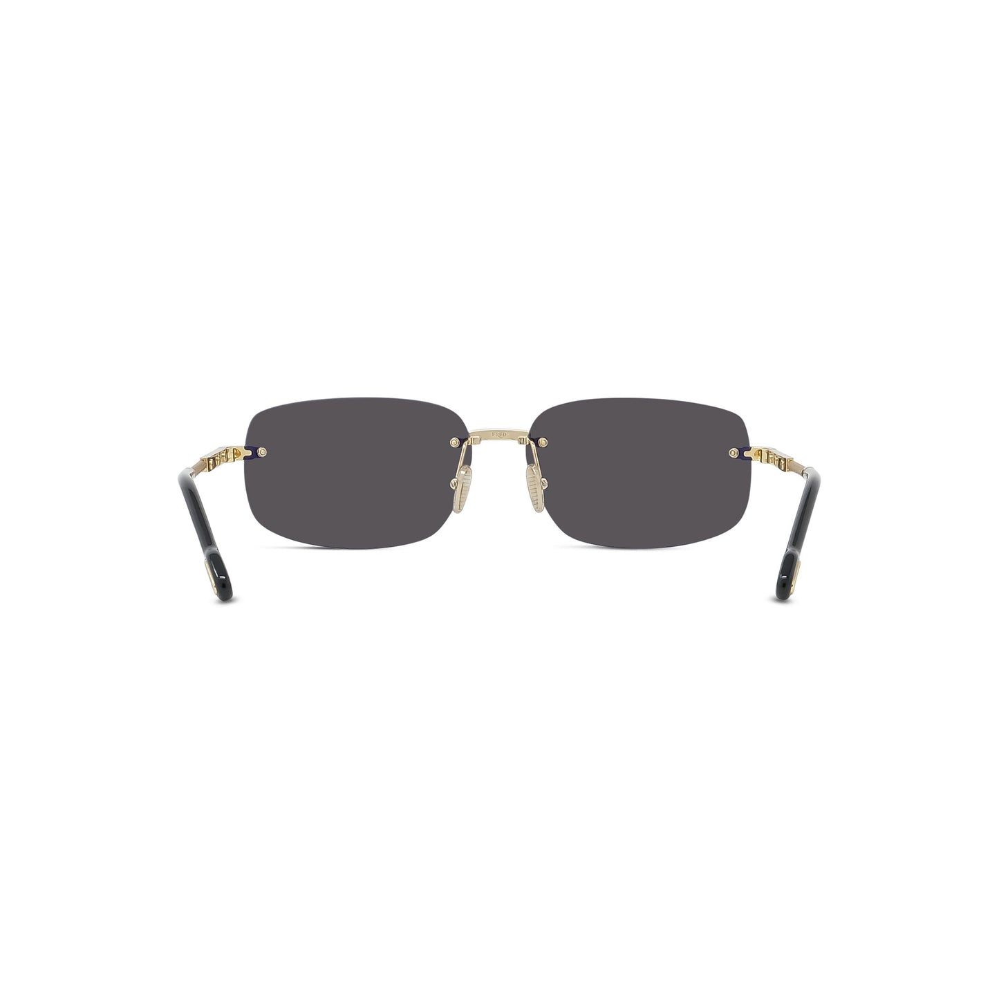 Gold Geometric Sunglasses