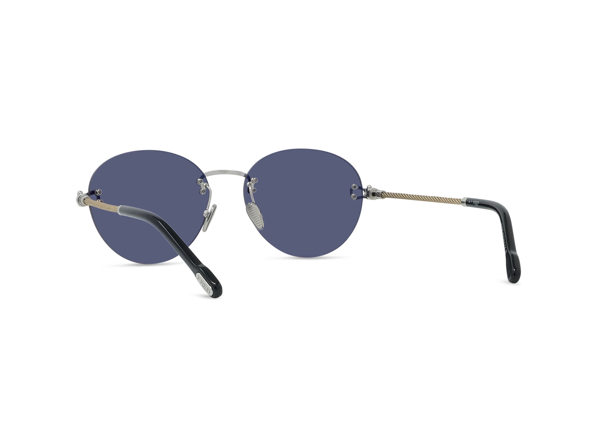 Silver Round Sunglasses