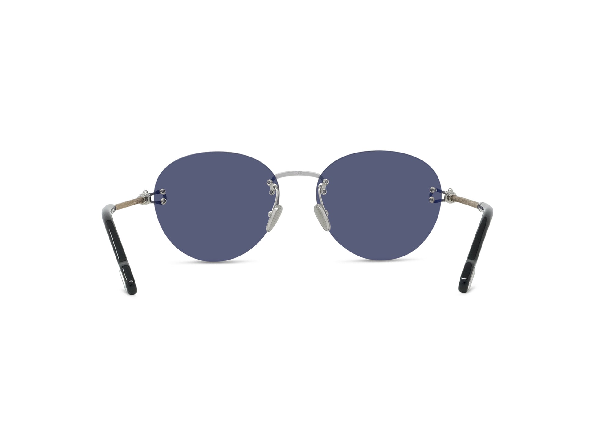 Silver Round Sunglasses