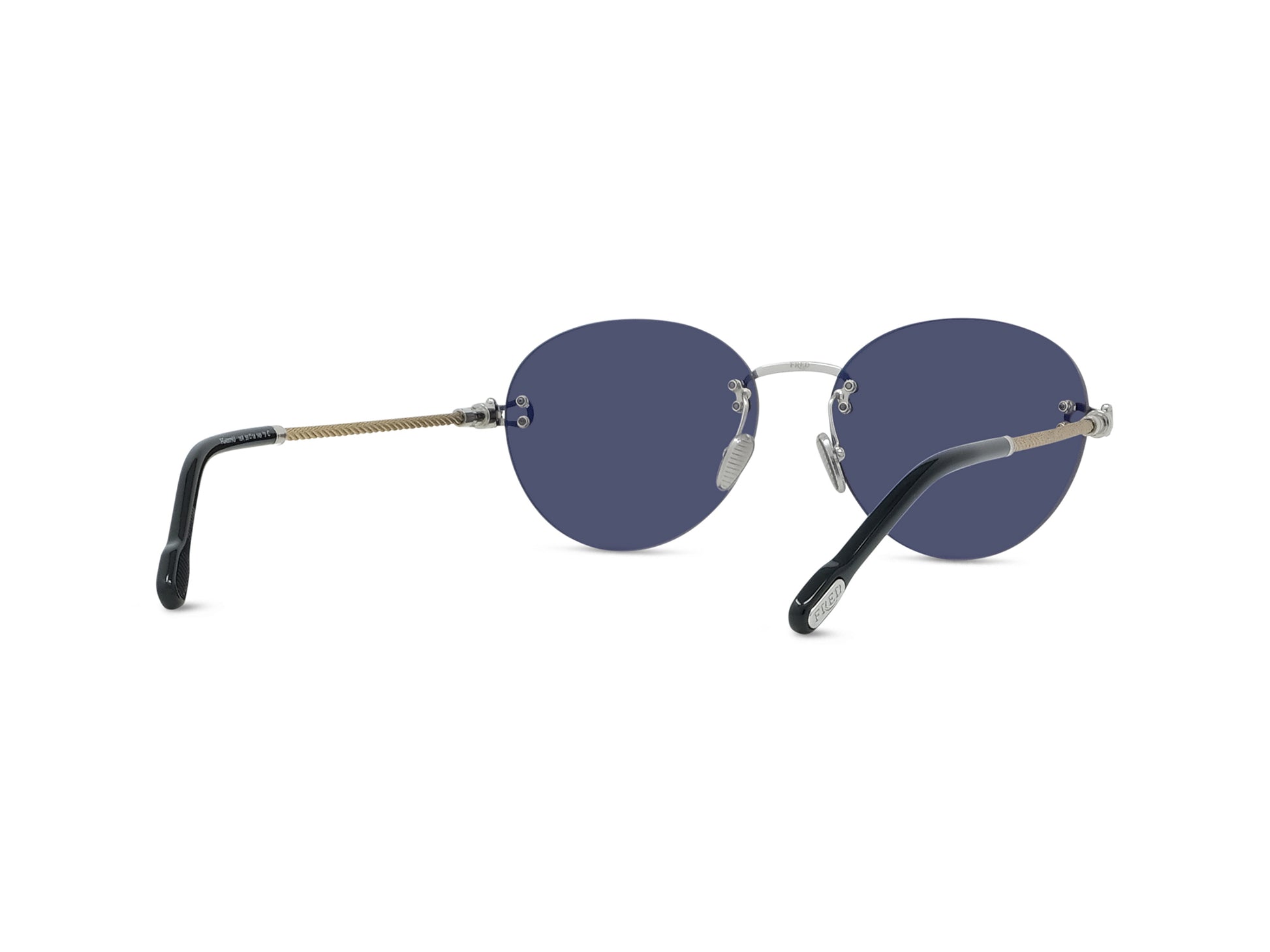 Silver Round Sunglasses