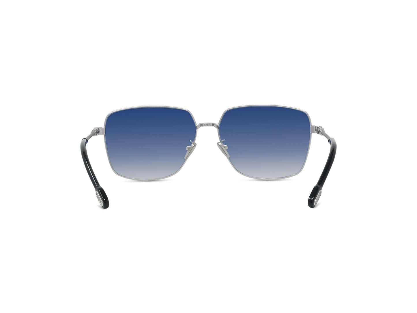 Silver Rectangular Sunglasses