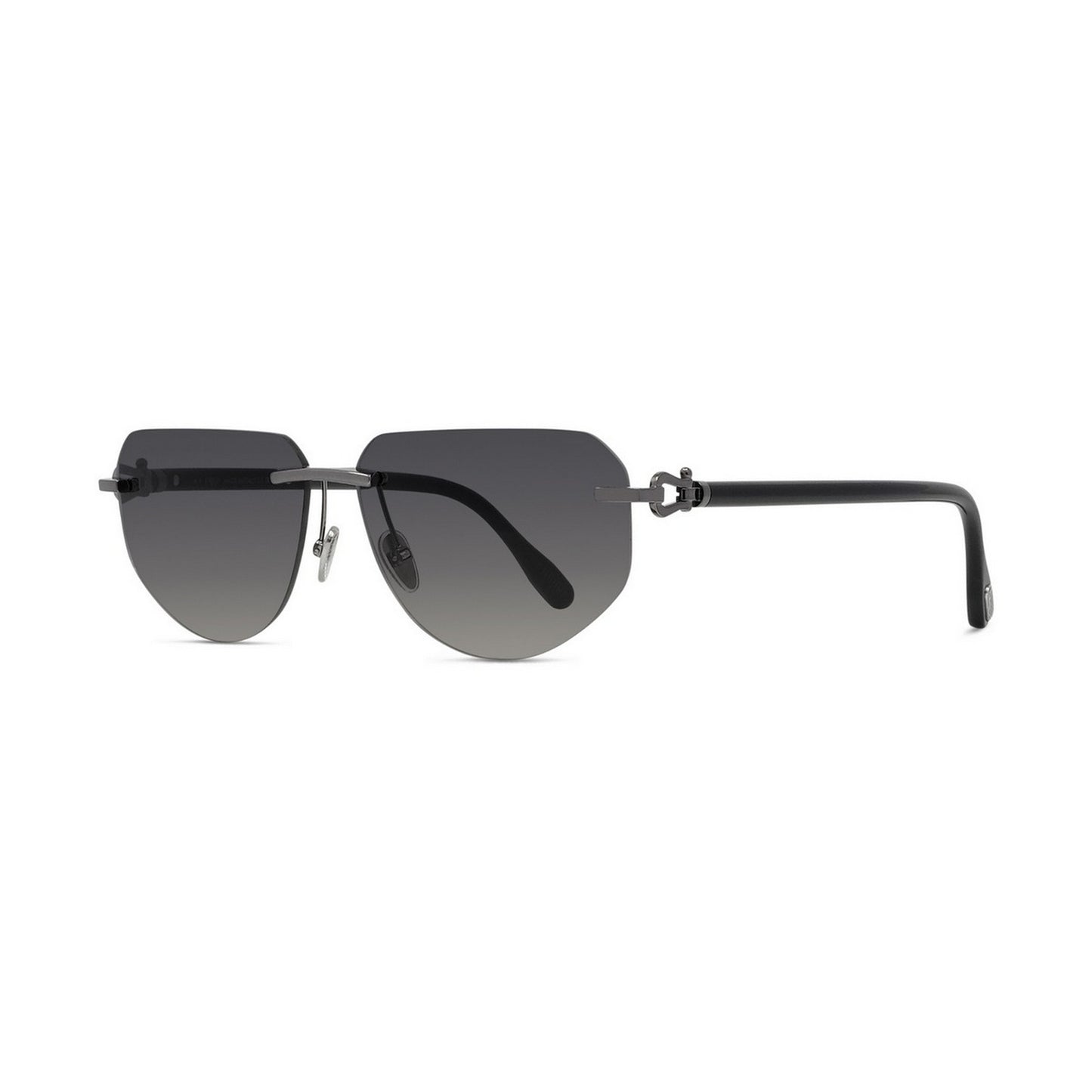 Geometric Rimless Sunglasses