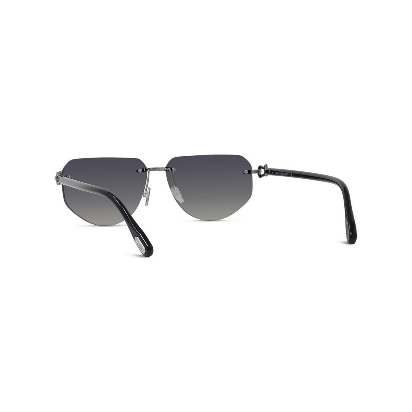 Geometric Rimless Sunglasses