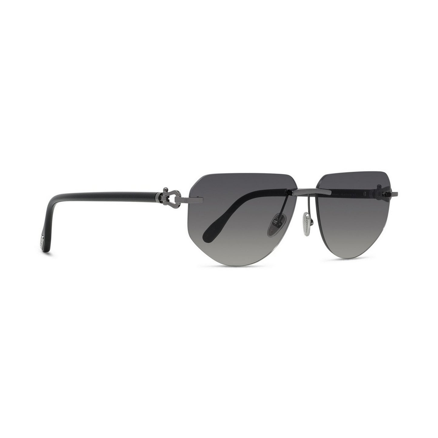 Geometric Rimless Sunglasses