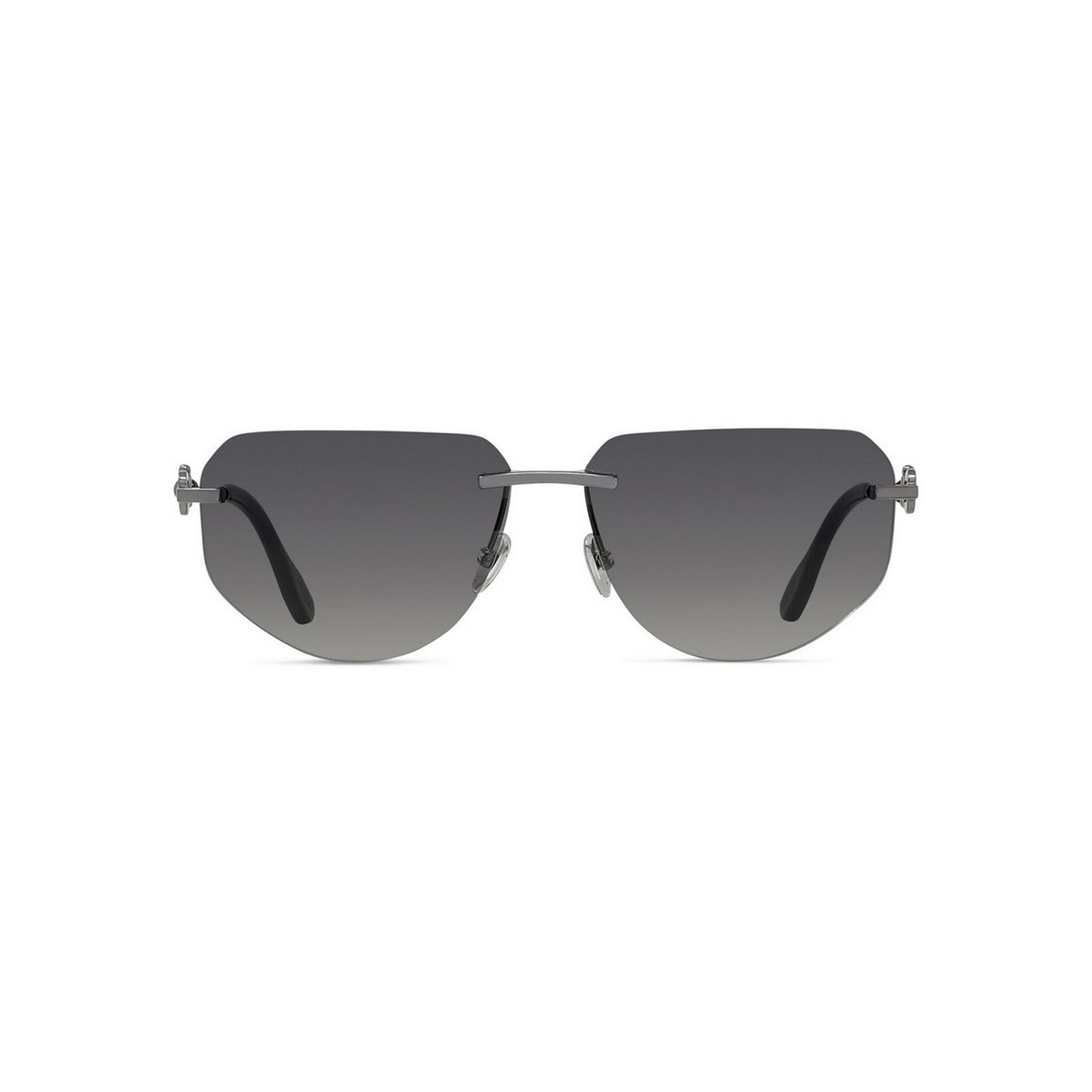 Geometric Rimless Sunglasses