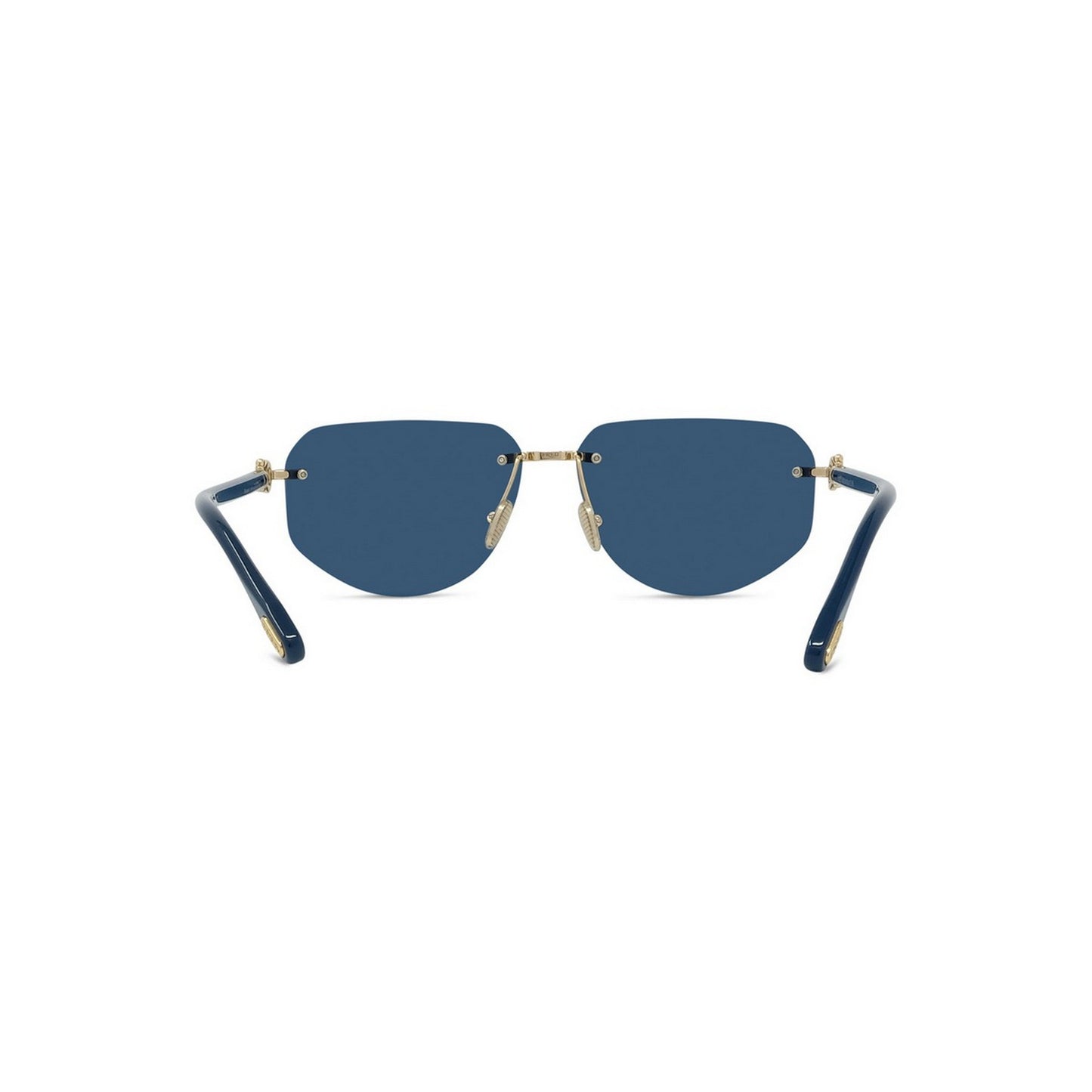Geometric Rimless Sunglasses