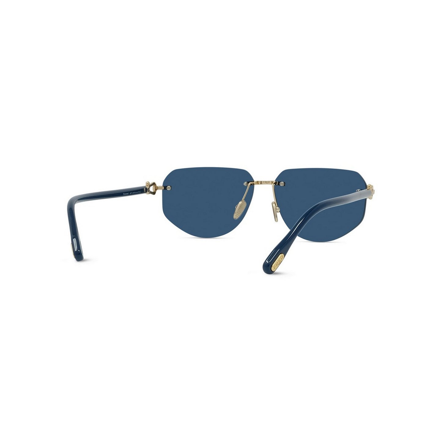 Geometric Rimless Sunglasses