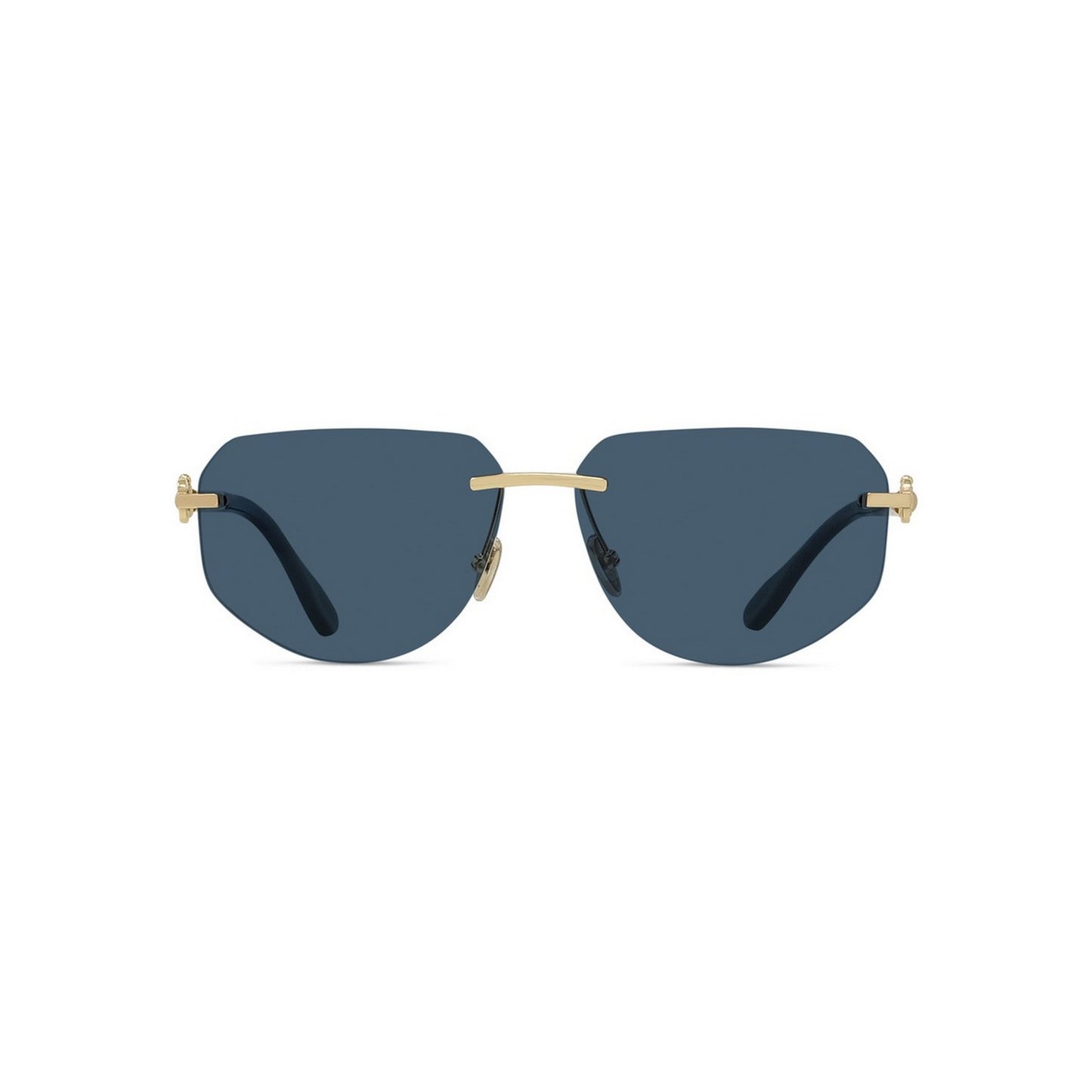 Geometric Rimless Sunglasses