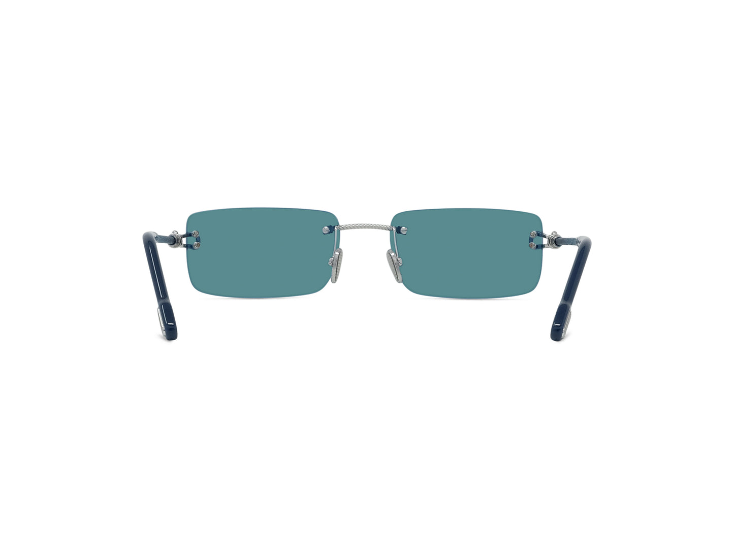 Rimless Rectangular Sunglasses