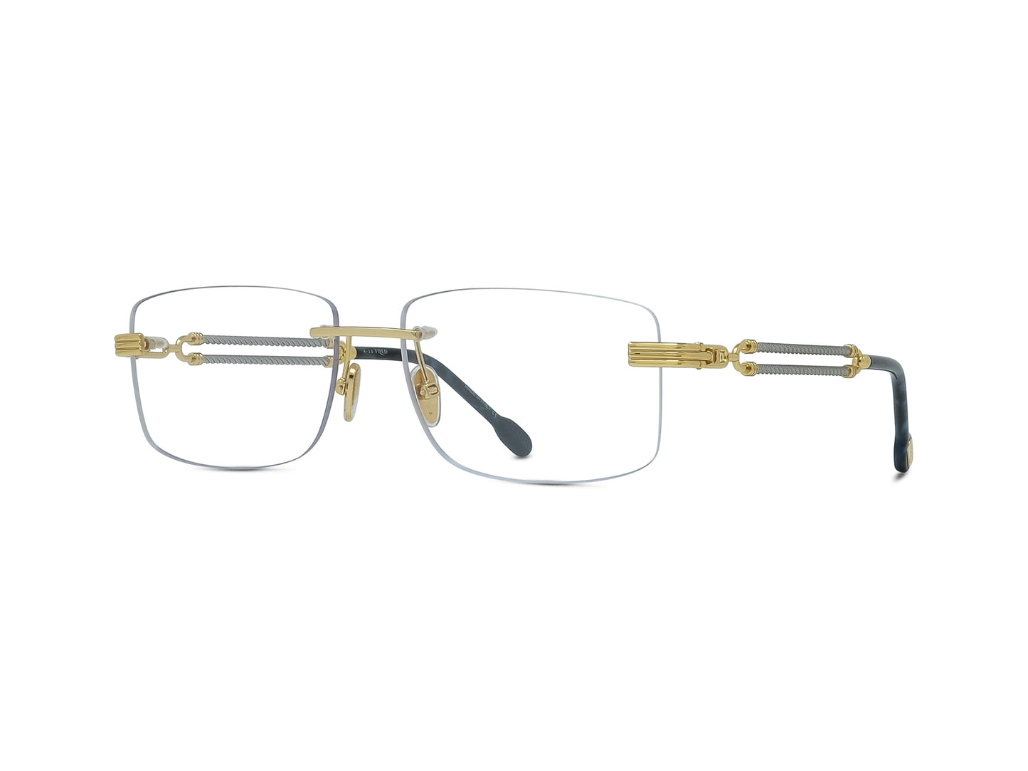 Gold Rectangle Eyeglasses