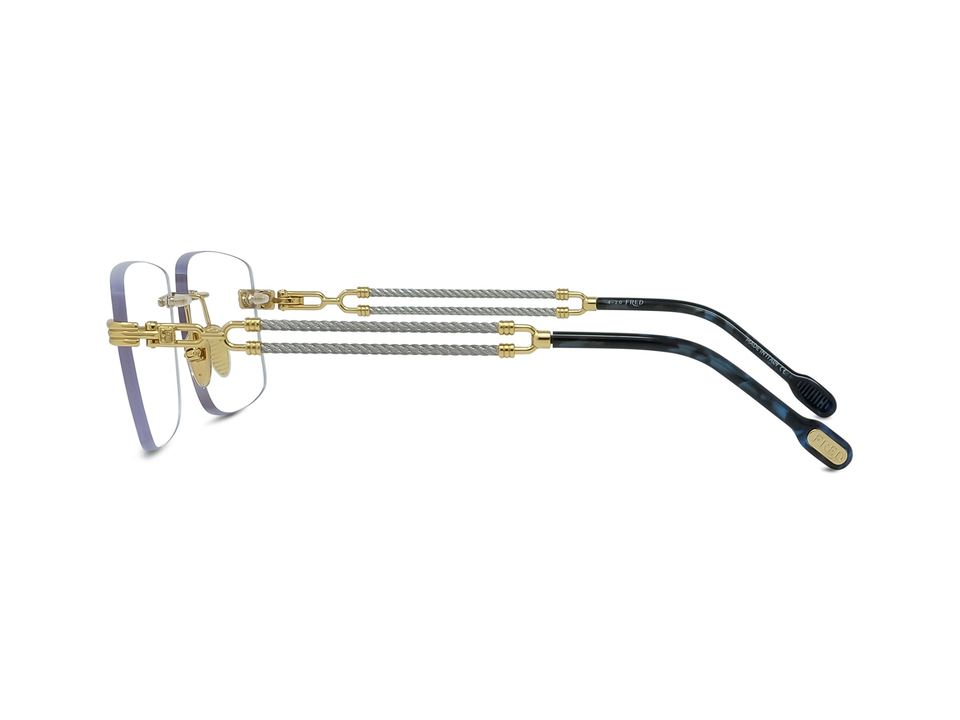Gold Rectangle Eyeglasses