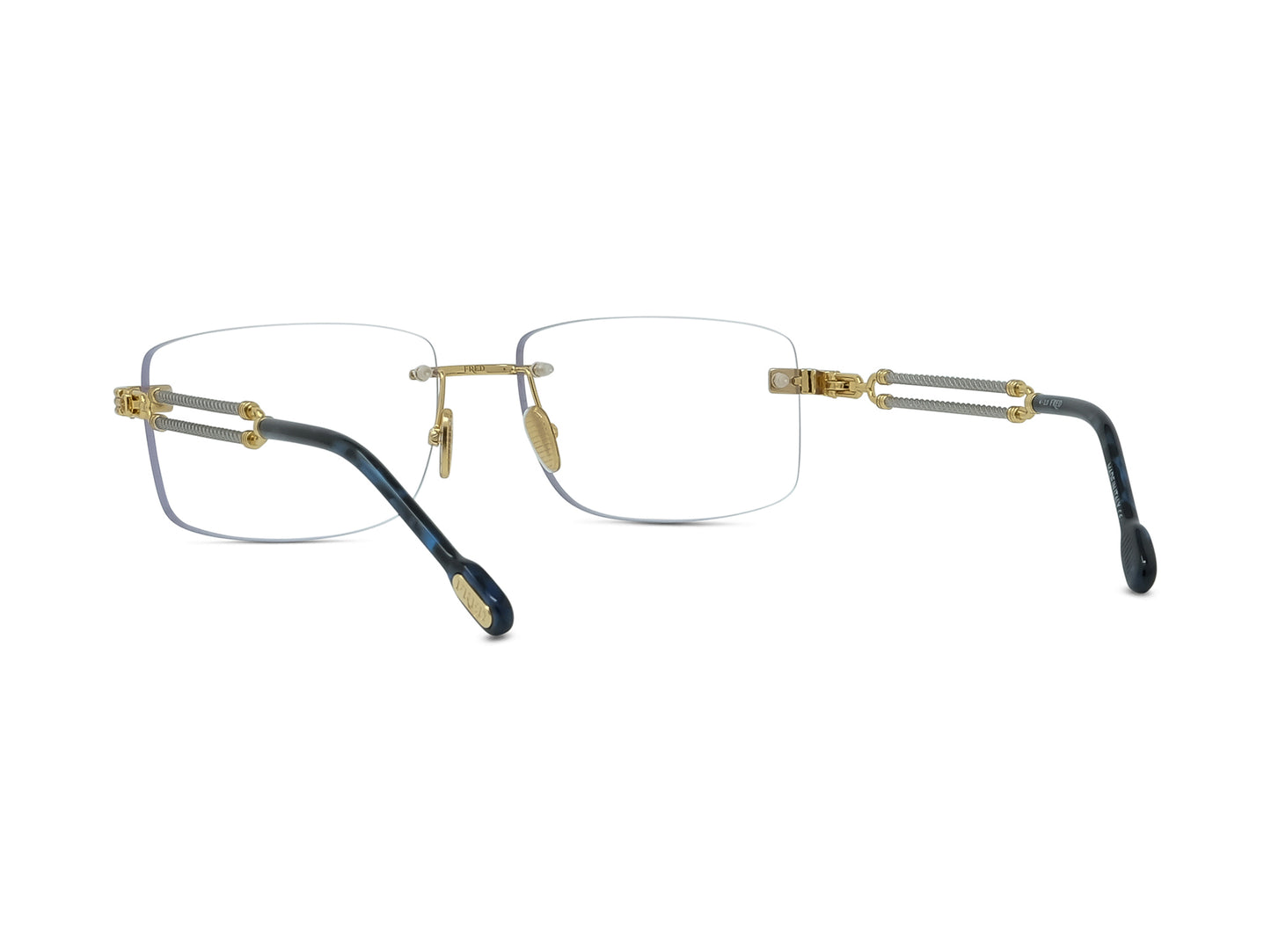 Gold Rectangle Eyeglasses