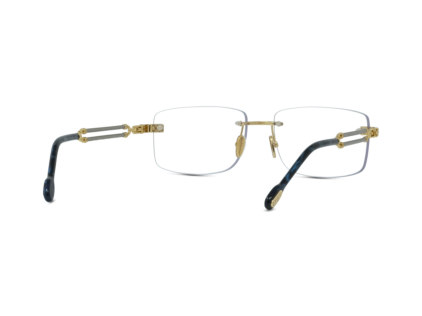 Gold Rectangle Eyeglasses