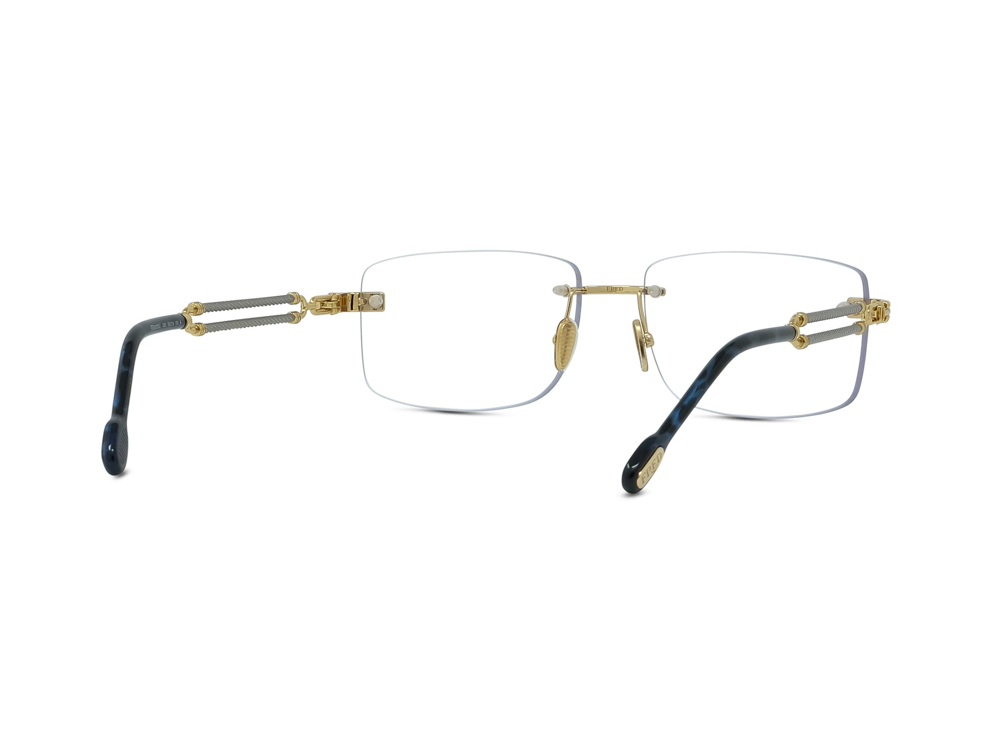 Gold Rectangle Eyeglasses