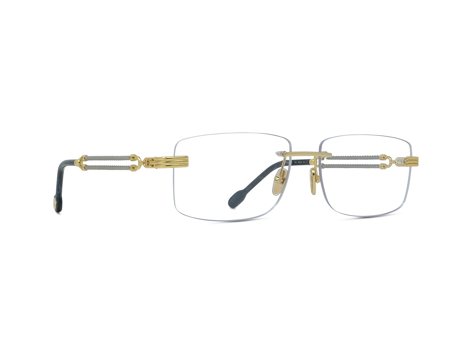 Gold Rectangle Eyeglasses