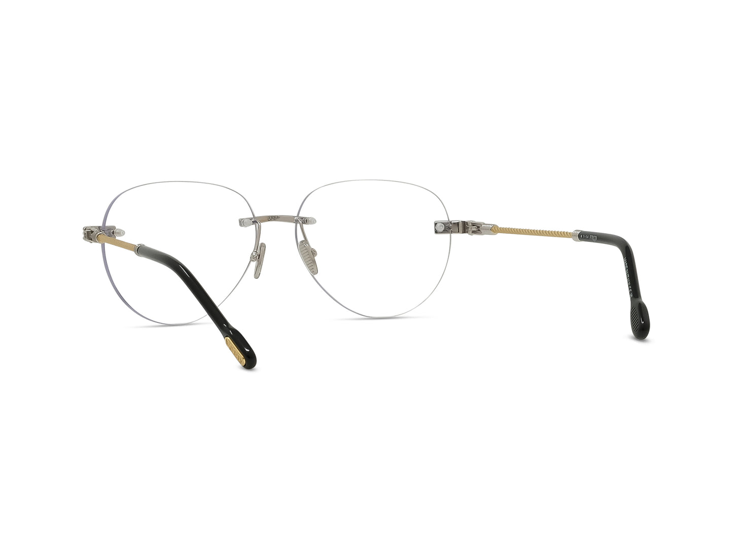 Silver Round Eyeglasses