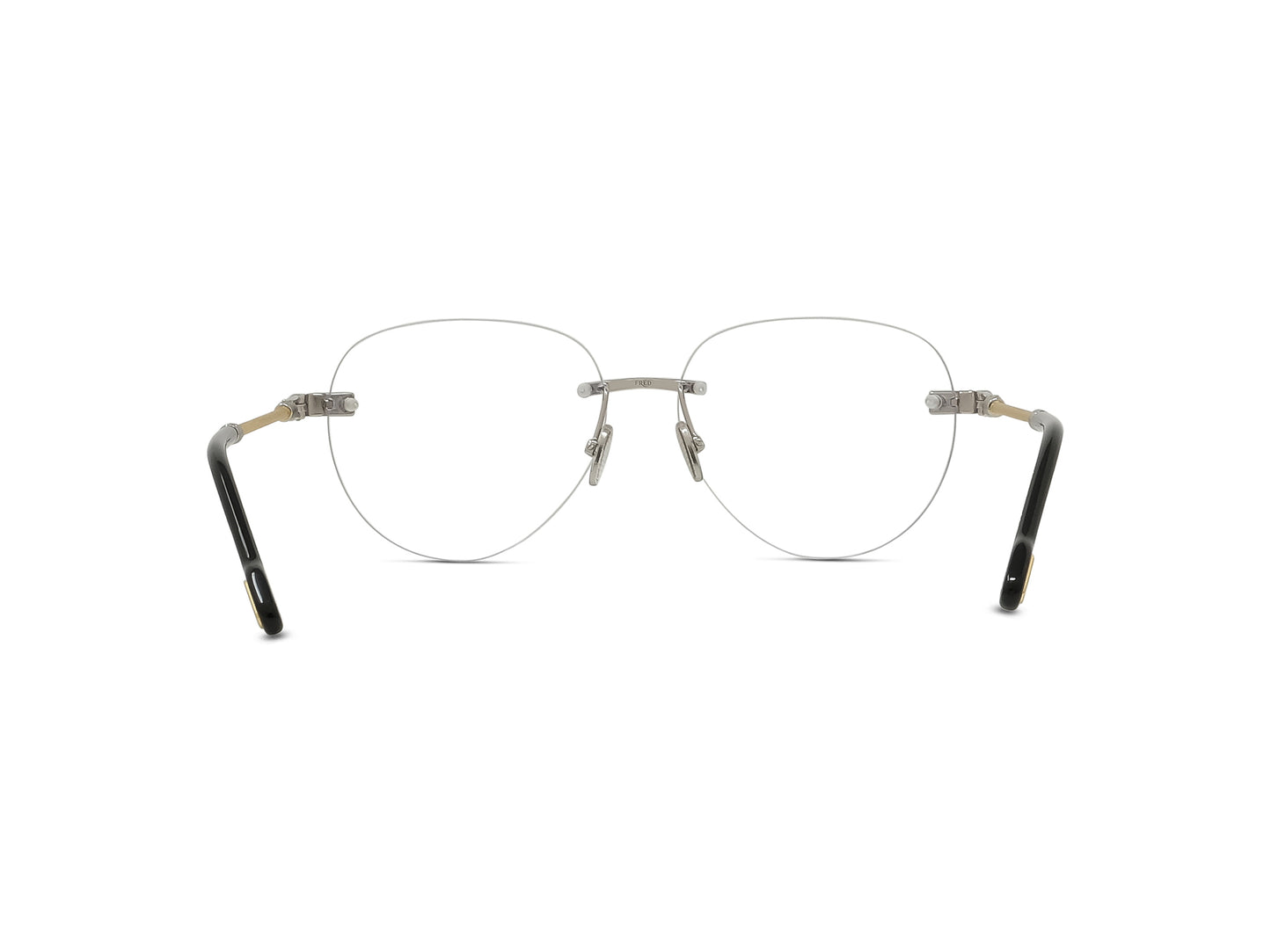 Silver Round Eyeglasses