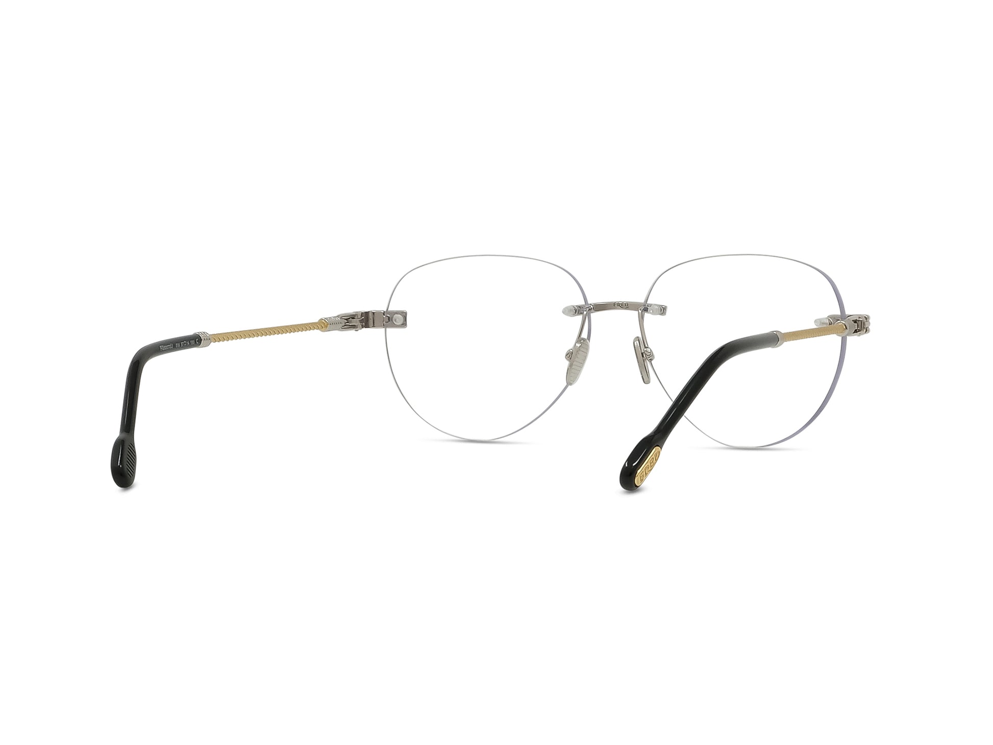 Silver Round Eyeglasses