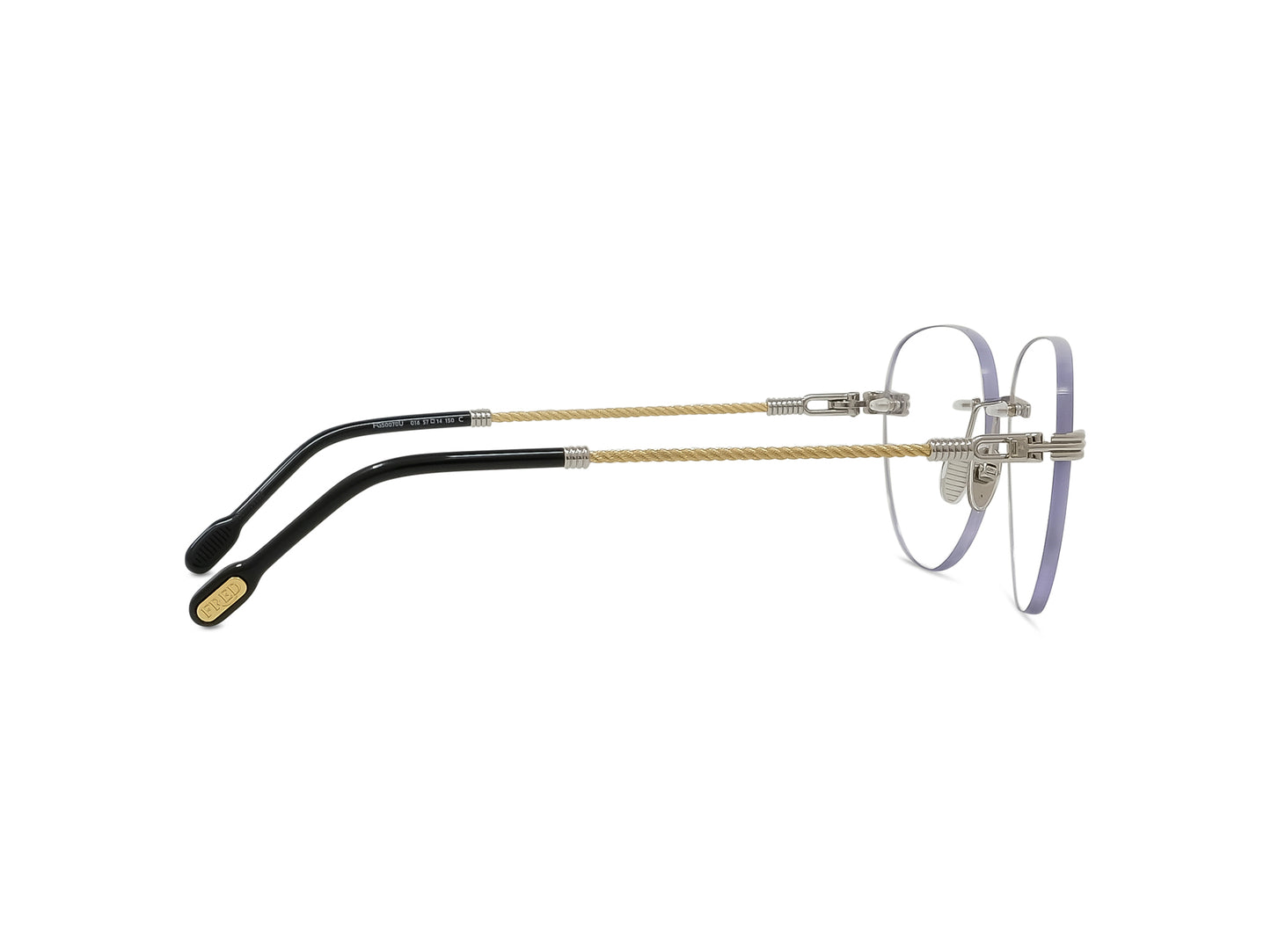 Silver Round Eyeglasses