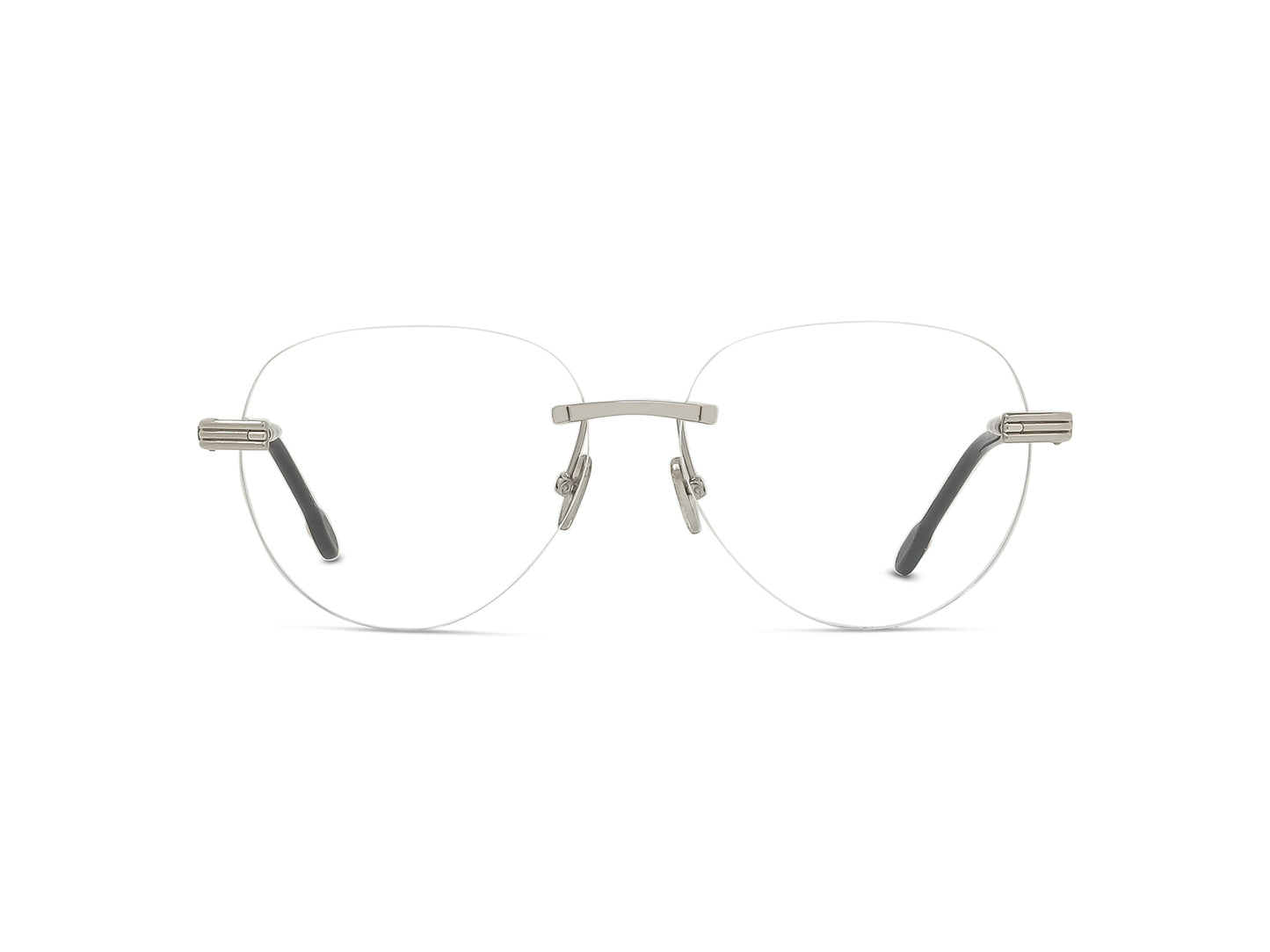 Silver Round Eyeglasses