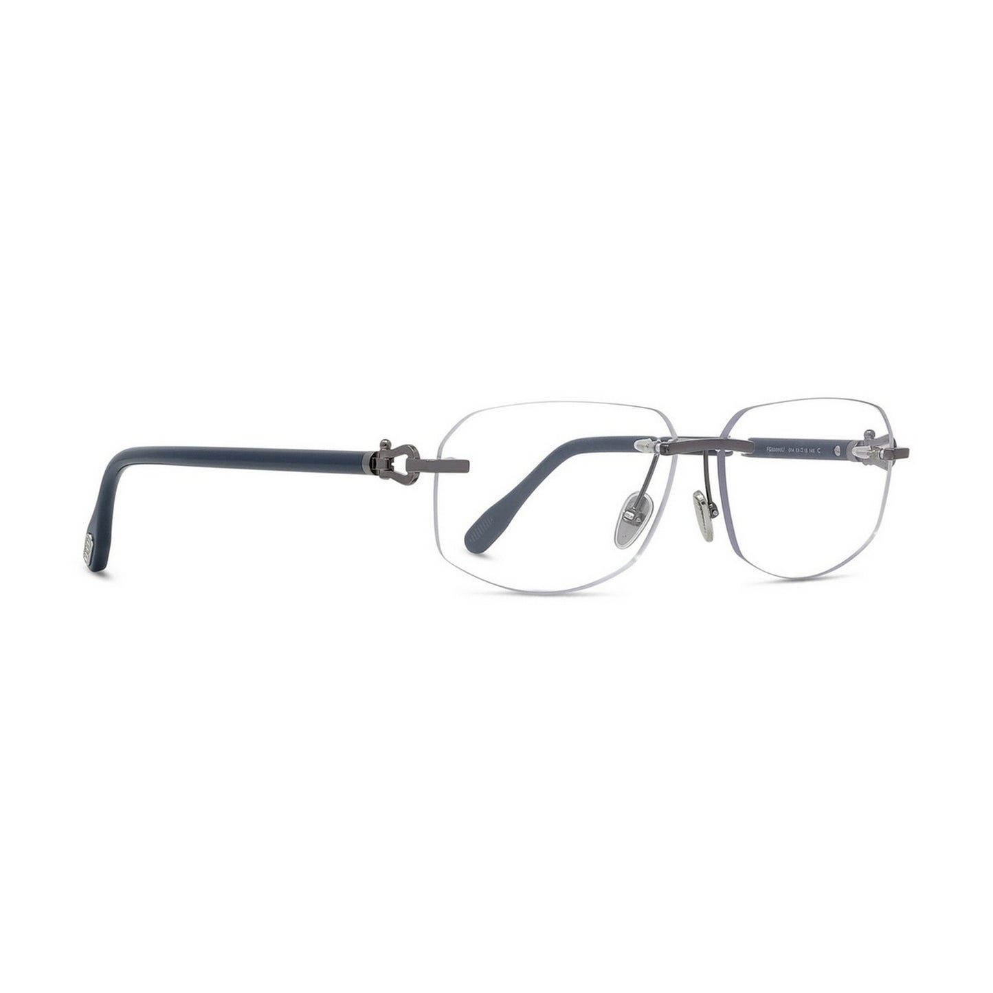 Geometric Rimless Eyeglasses