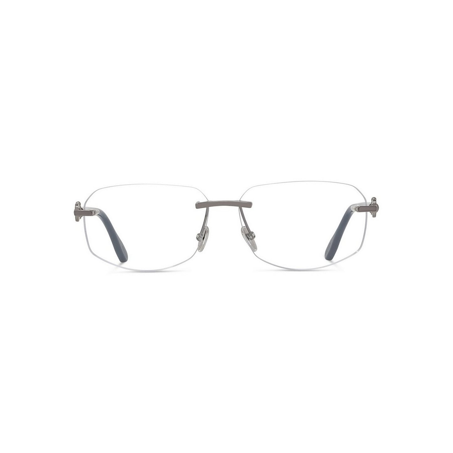 Geometric Rimless Eyeglasses