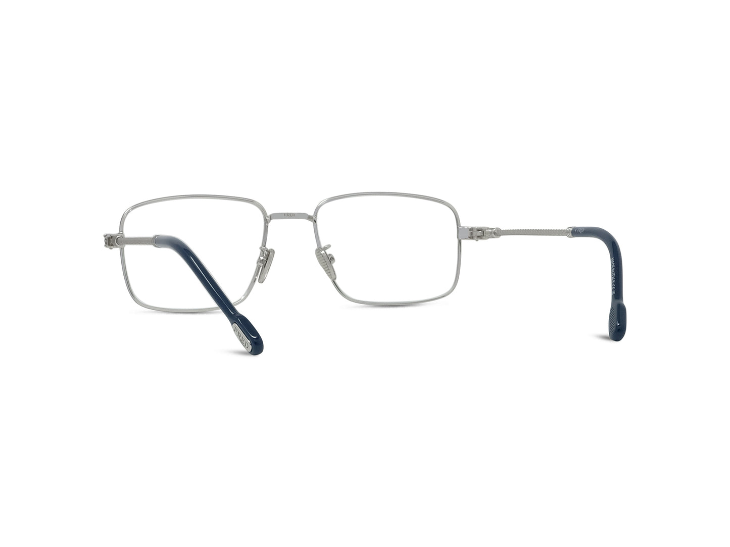 Silver Rectangular Eyeglasses