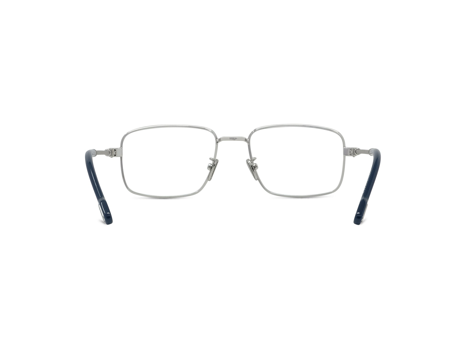 Silver Rectangular Eyeglasses