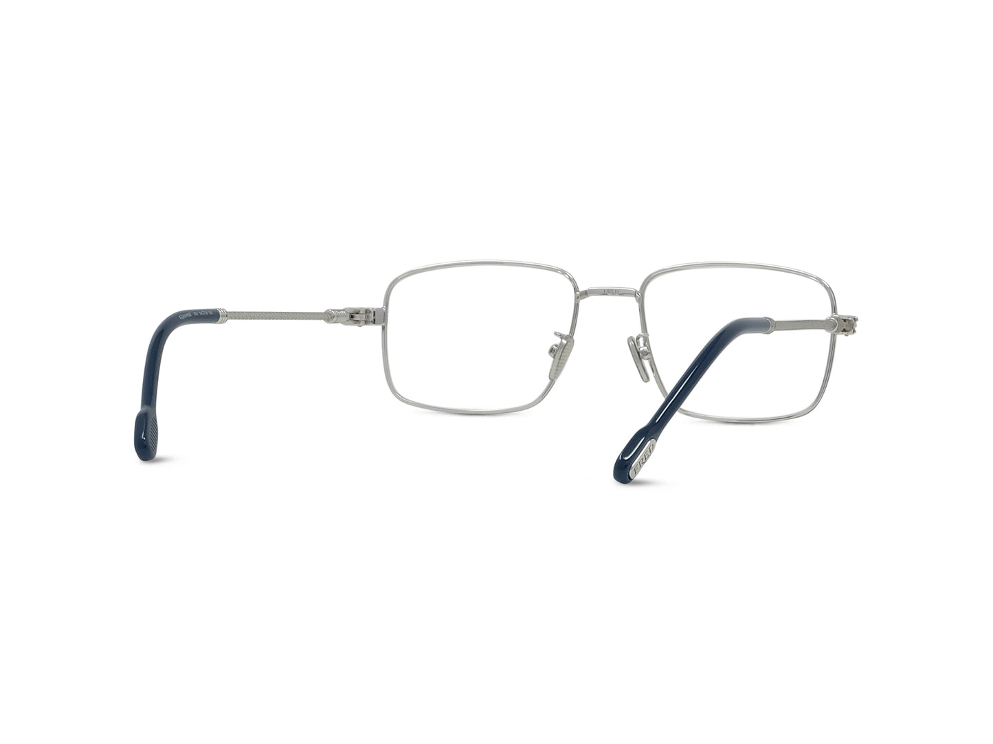 Silver Rectangular Eyeglasses