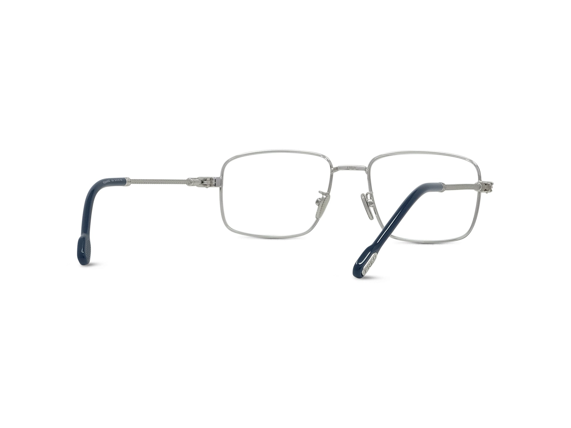 Silver Rectangular Eyeglasses