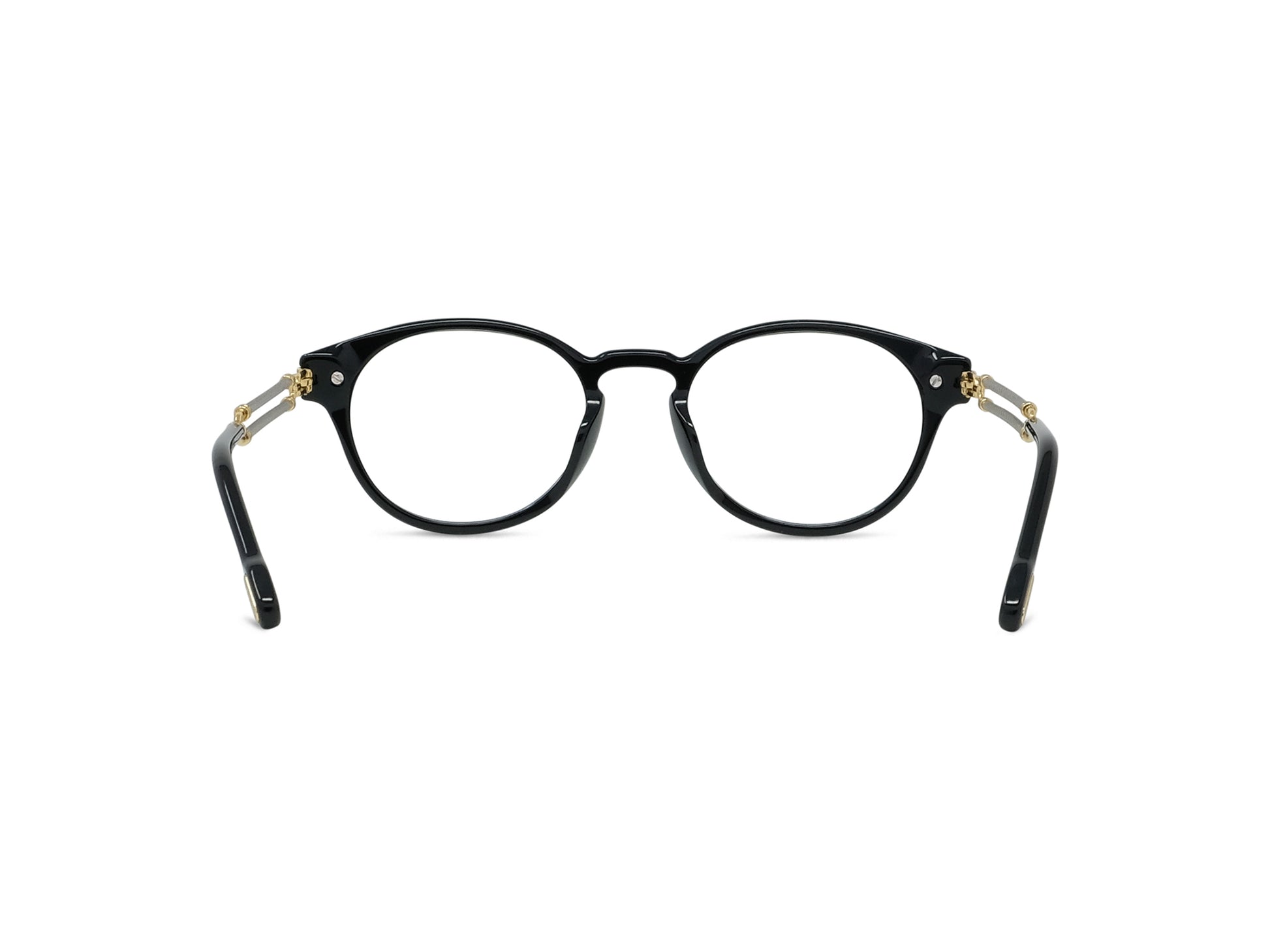 Black Pantos Acetate Eyeglasses