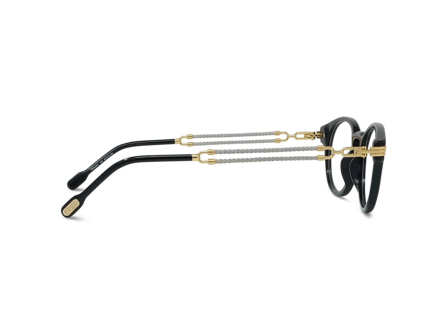Black Pantos Acetate Eyeglasses