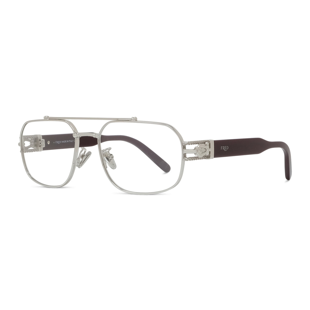 Geometric Combination Eyeglasses
