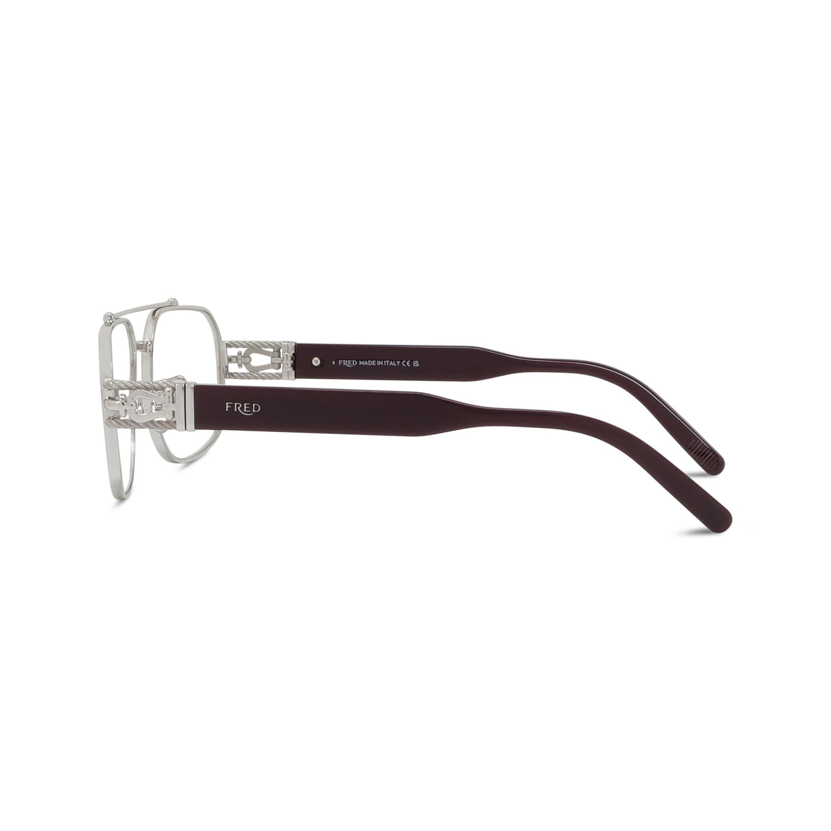 Geometric Combination Eyeglasses