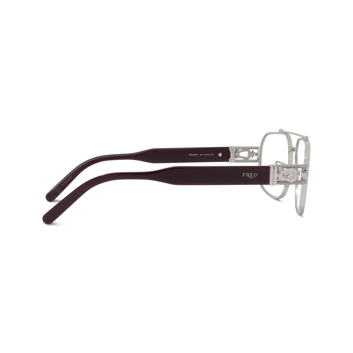 Geometric Combination Eyeglasses