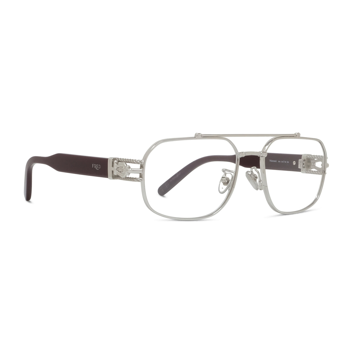 Geometric Combination Eyeglasses
