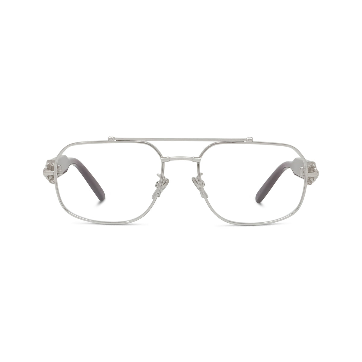 Geometric Combination Eyeglasses