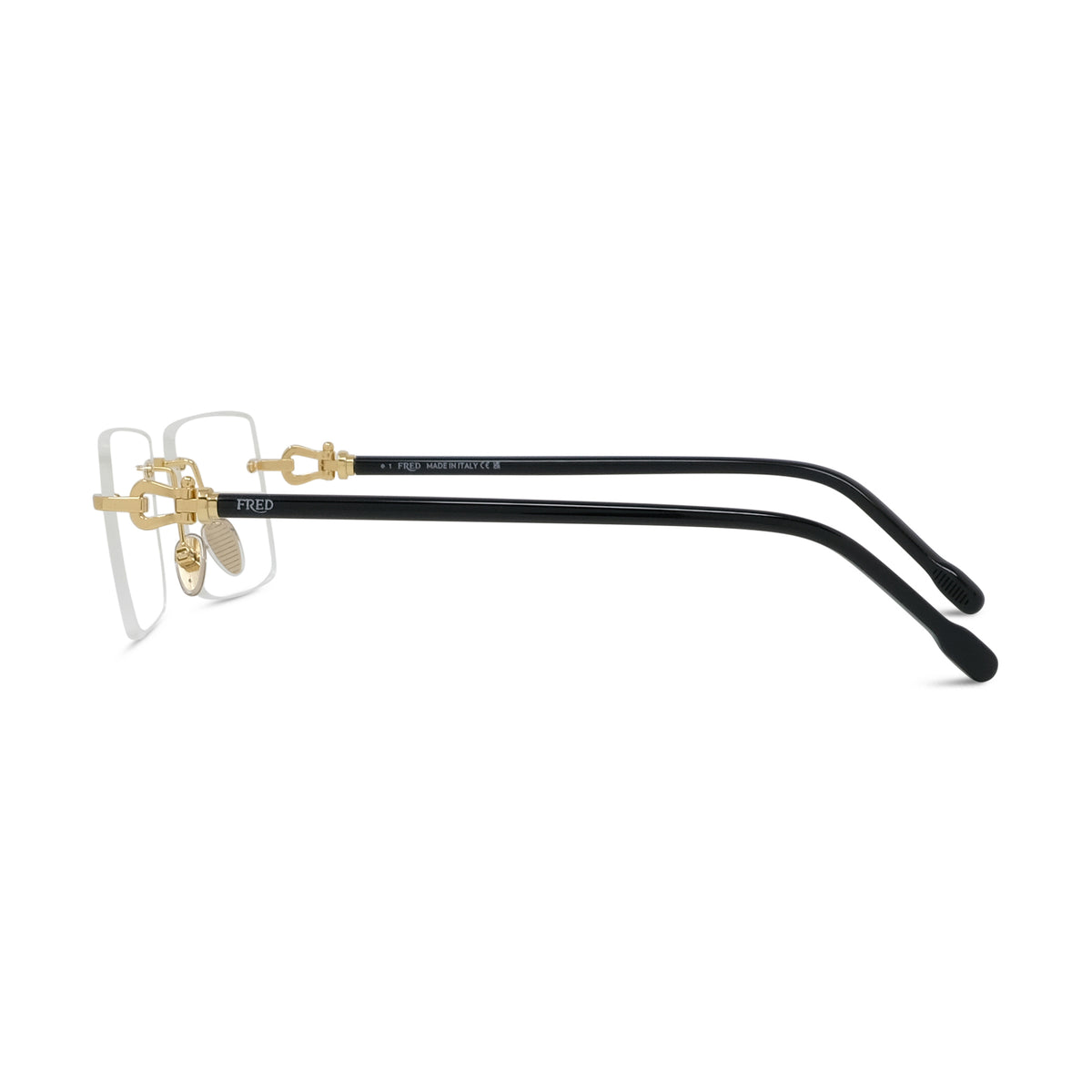Rimless Acetate Eyeglasses